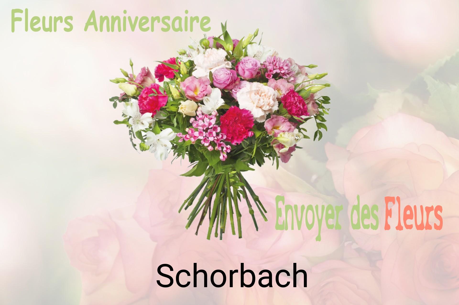 Bouquet de fleurs d’anniversaire livré à Schorbach